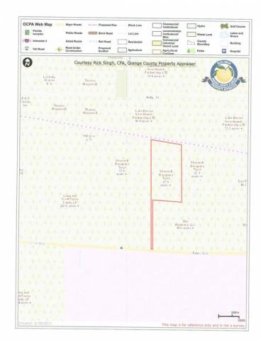 95 +- Acres Vacant Land Zellwood