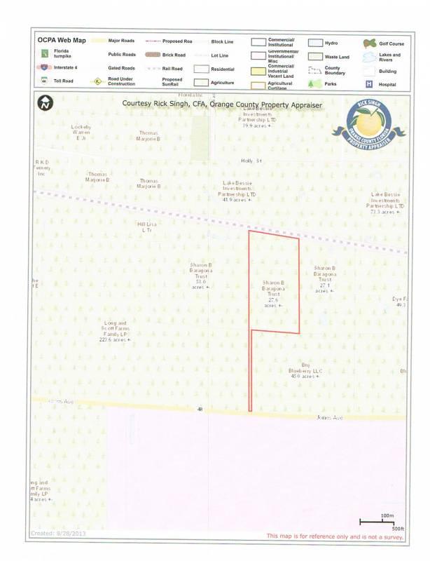 95 +- Acres Vacant Land Zellwood