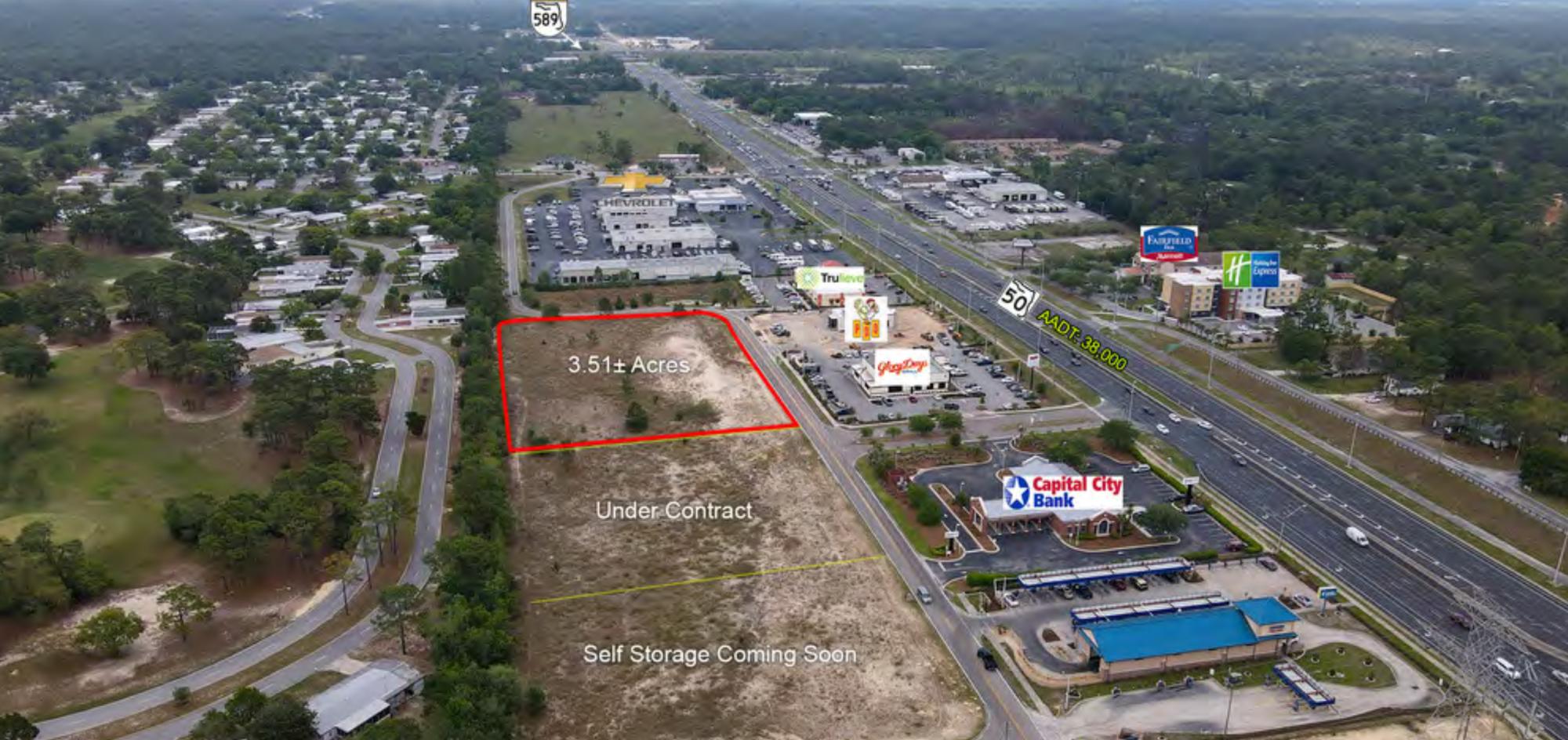 1.04  ac Commercial off SR 50 Brooksville