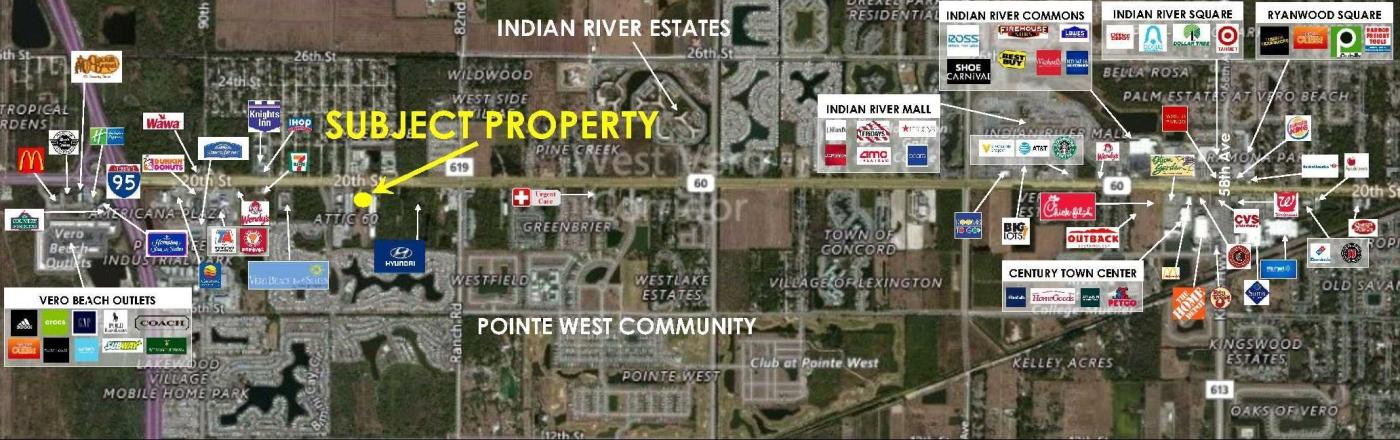 4.99 Acres & 1,359 SF Office on SR 60