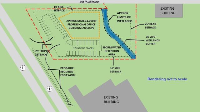 Large parcel of Commercial Land (3.76 aces.)