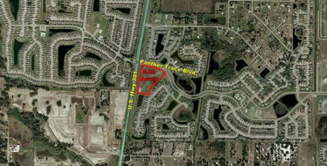 8.25 +- acres  Panther Trace Blvd.