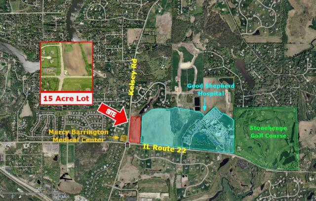 Lake Barrington Hard Corner Land Parcel Site