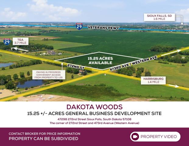 Dakota Woods — 15.25± Acre Development Site