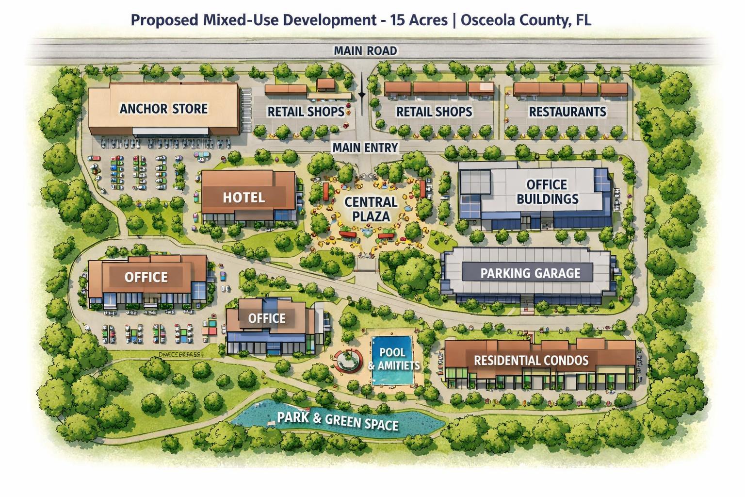 15-acre Assemblage near Lake Nona Medical City