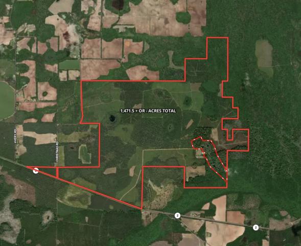 Lily Pad Ranch  1,472± Acre Private Springs Retreat with Lodge & Timber  Northwest Florida