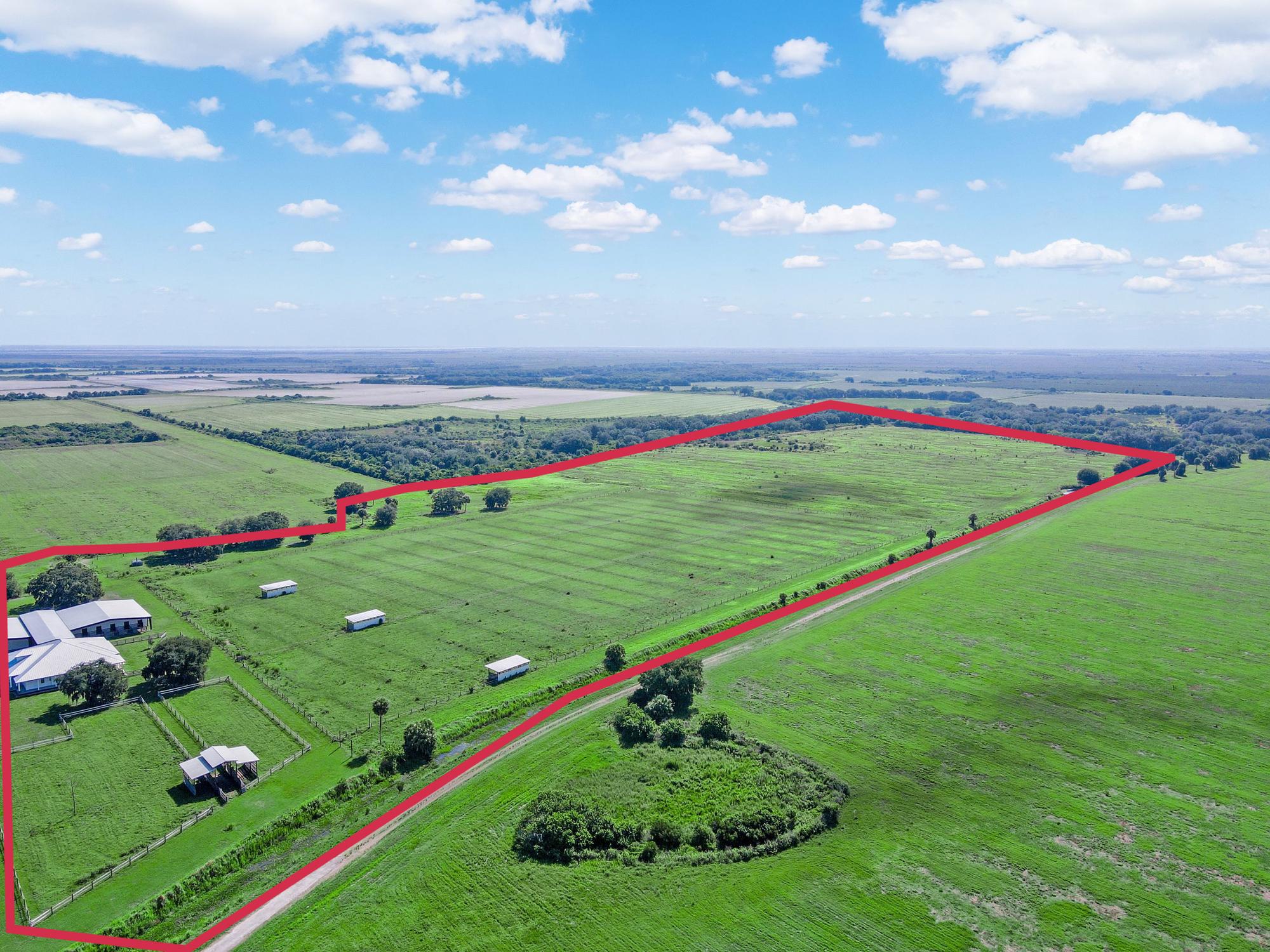 Hyatt Farms | 62.05± Acre Country Estate with Custom Home, Stables & Wildlife
