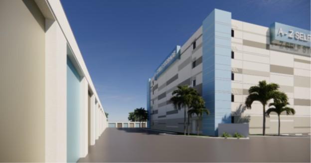 PROPOSED SELF-STORAGE BUILDINGS