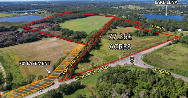 77.21 ac for Industrial on Lake Lena in Lake County